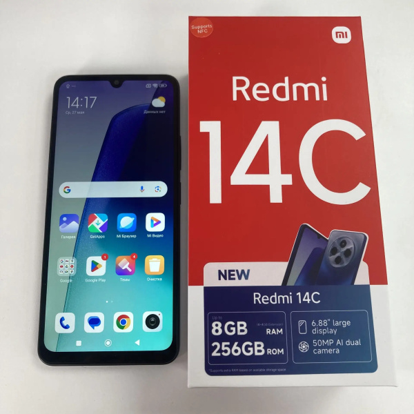 Мобильный телефон XIAOMI Redmi 14c 8/256 гб