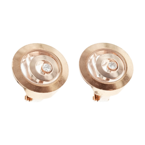 Серьги из золота 750 пробы с бриллиантами