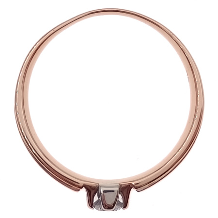 Кольцо из золота 585 пробы с бриллиантом