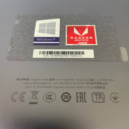 Ноутбук Honor MagicBook 14 Nbl-WAQ9HNR / AMD Ryzen 5 3500U/ 8 Гб/ ssd 256 Гб