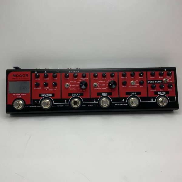 Гитарный процессор MOOER  red truck
