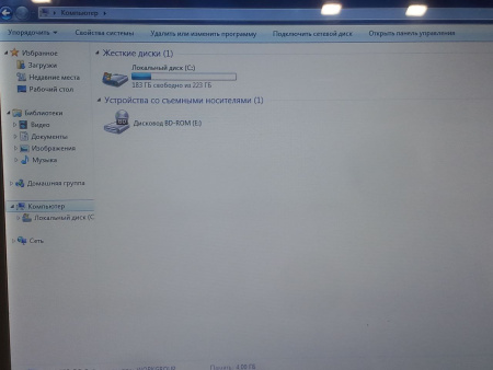 Ноутбук Asus Eee PC 1201N"/  Intel Atom 330/ 4 Гб/ ssd 256 Гб