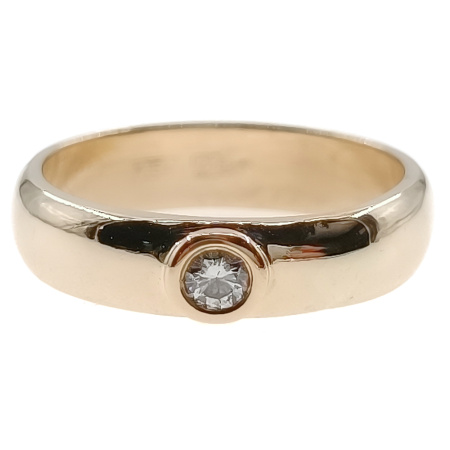 Кольцо из золота 585 пробы с бриллиантом