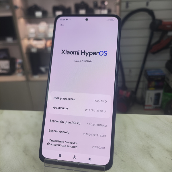 Мобильный телефон XIAOMI POCO F3 6/128 гб