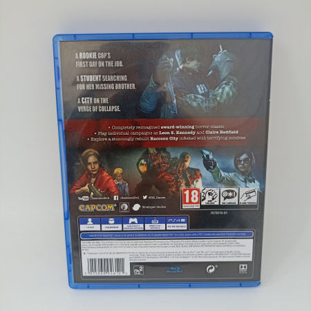 Игровой диск SONY  resident evil 2