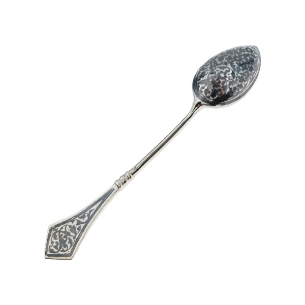 Ложка чайная из серебра 875 пробы