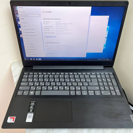Ноутбук LENOVO S145-15AST 15,6"/ AMD A4 9125/ 4 гб/ SSD 128 гб