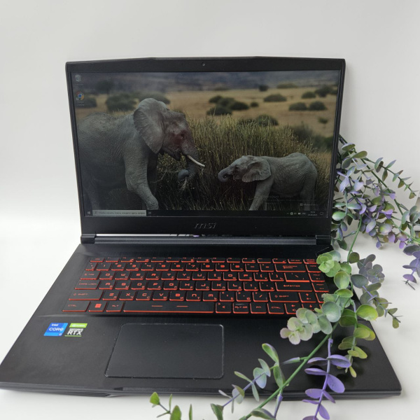 Ноутбук MSI GF63 Thin 11UCX-1606XRU GF63 15,6"/ Intel Core i5-11400H/ 8 Гб/ 512 Гб/
