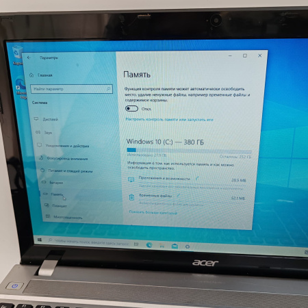 Ноутбук ACER Aspire V3-571G-53218G75  15,6"/  Intel Core i5-3210M, 2.5 ГГц/ 8 Гб/ 480 Гб/ NVIDIA GeForce GT 640M