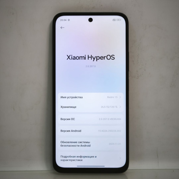 Мобильный телефон XIAOMI Redmi 15 6/128 гб