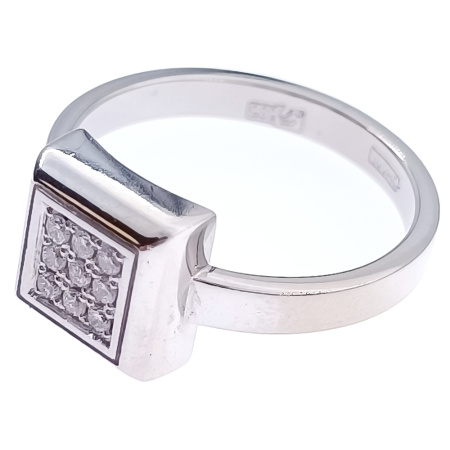 Кольцо из золота 585 пробы с бриллиантами