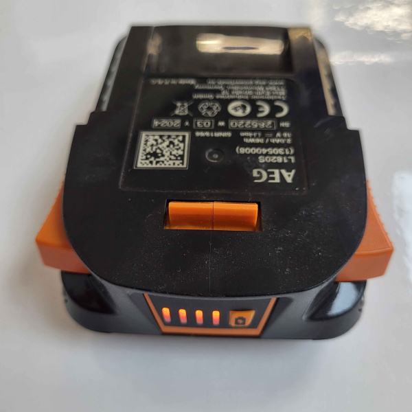 Аккумулятор AEG 18v 2.0 Ah 36Wh L1820S Li-ion