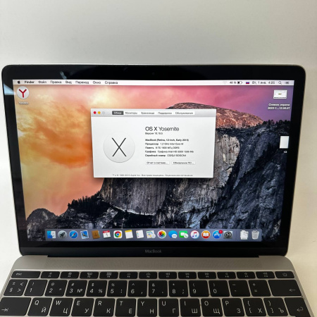 Ноутбук Apple MacBook 12 (2015, Retina)/  Intel Core M/ 4 Гб/ ssd 512 Гб