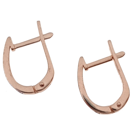 Серьги из золота 585 пробы с бриллиантами