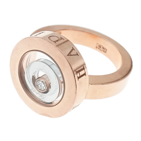 Кольцо из золота 750 пробы с бриллиантом