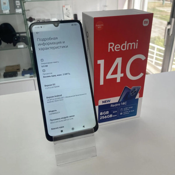 Мобильный телефон XIAOMI Redmi 14c 8/256 гб
