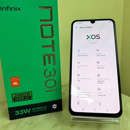 Мобильный телефон INFINIX Note 30I 8/256 гб