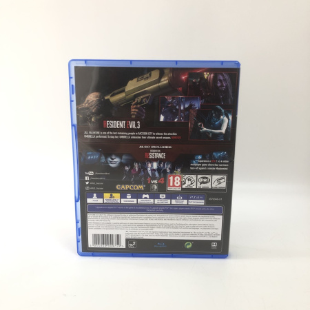 Resident Evil 3 Диск для PS4