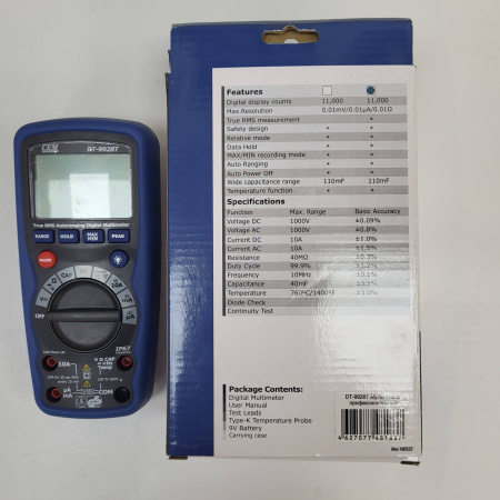 Профессиональный мультиметр СЕМ DT-9928T