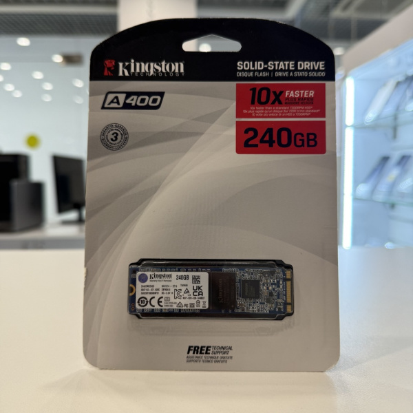 Внешний SSD диск kingston a400 240gb