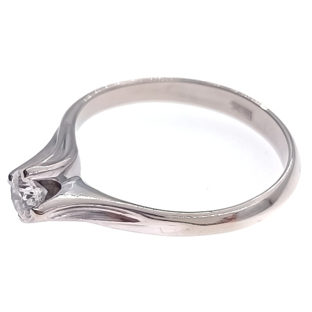 Кольцо из золота 585 пробы с бриллиантом