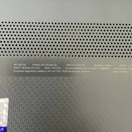 Ноутбук HP 240 G8/ Intel Core i5 1035G1/ 16 Гб/ ssd 256 Гб