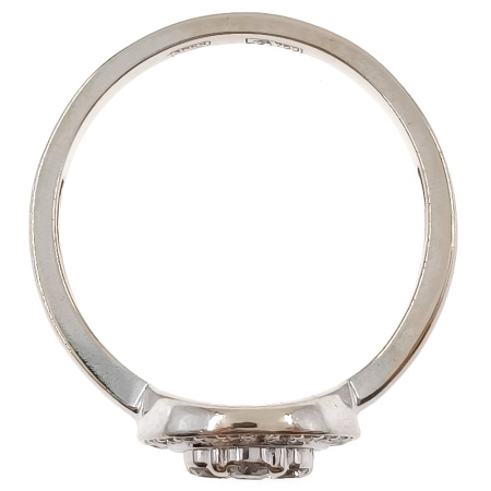 Кольцо из золота 750 пробы с бриллиантами