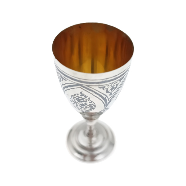 Рюмка/стопка из серебра 875 пробы