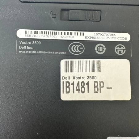 Ноутбук DELL Vostro 3500 15,6"/ Intel Core i3 350M/ 6 Гб/hdd 240 Гб/ Intel HD Graphics