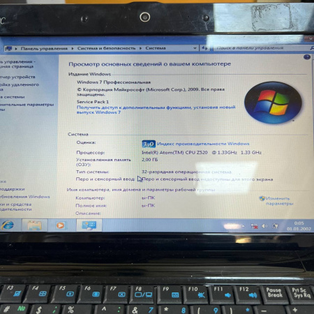 Нетбук ASUS  EEE PC 1101HA 11,6"/ Intel Atom Z520/ 1 Гб//