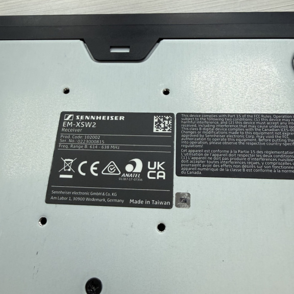 Караоке система беспровод SENNHEISER em-xsw2