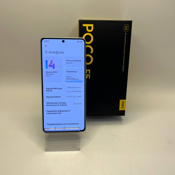 Мобильный телефон XIAOMI POCO F5 12/512 гб