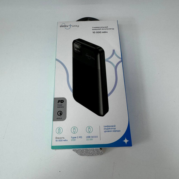 Внешний аккумулятор stellar way 10000
