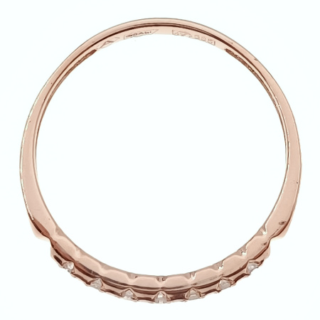 Кольцо из золота 585 пробы с бриллиантами