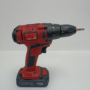 Шуруповерт ELITECH  promo 18 сл2