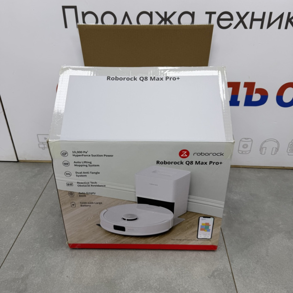 Робот пылесос roborock Q8 max pro plus 