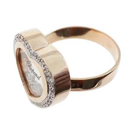 Кольцо из золота 585 пробы с бриллиантами