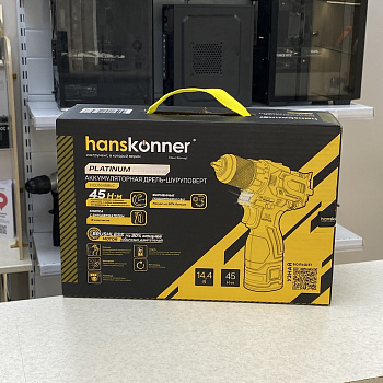 Шуруповерт HANSKONNER HCD1645BLC