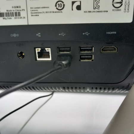 Моноблок LENOVO C440 21,5"/ Intel Core i3-3240/ 6 Гб/ HDD 1 Тб
