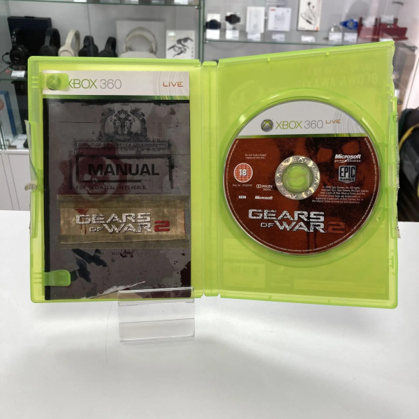 Диск на Xbox 360 Gears of War 2