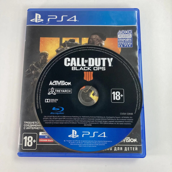 Игровой диск SONY  black ops 4