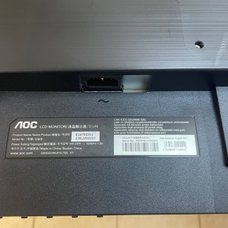 Монитор AOC e2475swj  23,6" 60 гц