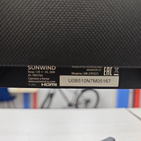 Монитор SUNWIND SM-27FI221 sm 27,0" 100 гц