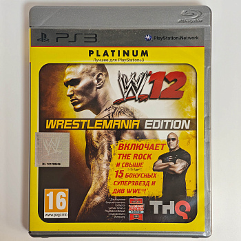 Игровой диск SONY PS3 wrestlemania edition