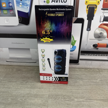 Колонка портативная  RX-6208 bluetooth rx-6208