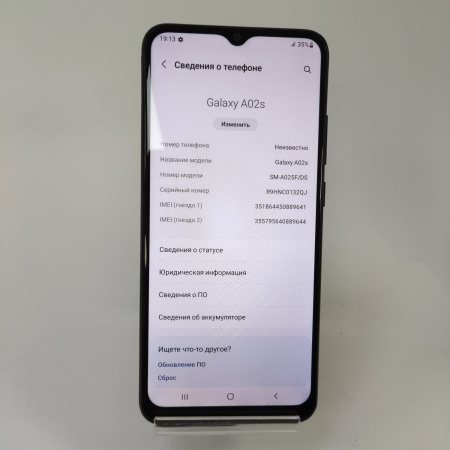 Мобильный телефон Samsung Galaxy A02s 3/32 гб