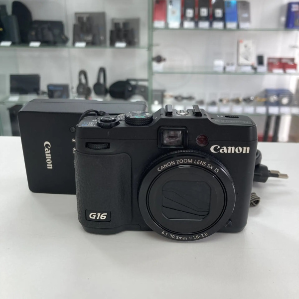 Фотоаппарат CANON PowerShot G16 pc2035