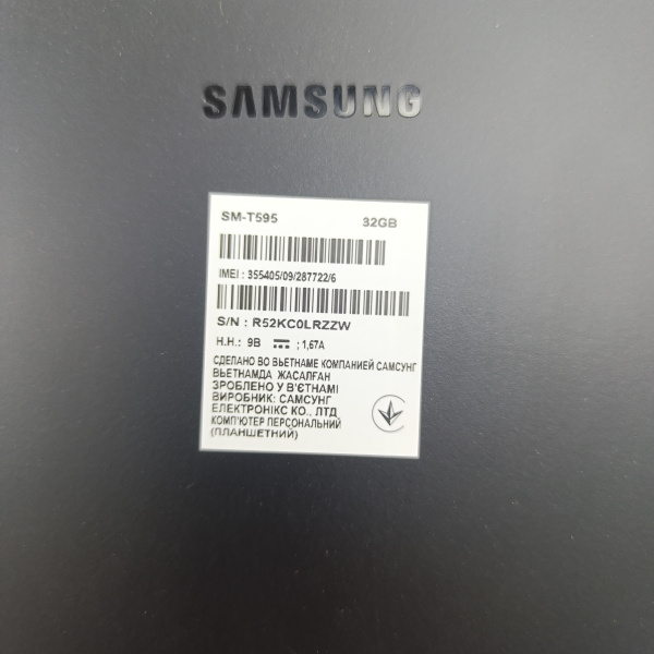 Планшет SAMSUNG sm-t595 10,5" 3 гб 32 гб
