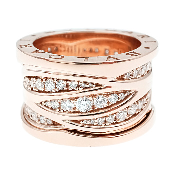 Кольцо из золота 750 пробы с бриллиантами