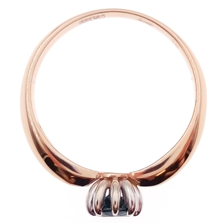 Кольцо из золота 585 пробы с сапфиром